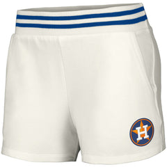 Houston Astros Lusso Women's Maeg Tri-Blend Pocket Shorts - MLB