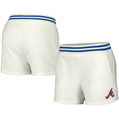 Atlanta Braves Lusso Women's Maeg Tri-Blend Pocket Shorts - MLB
