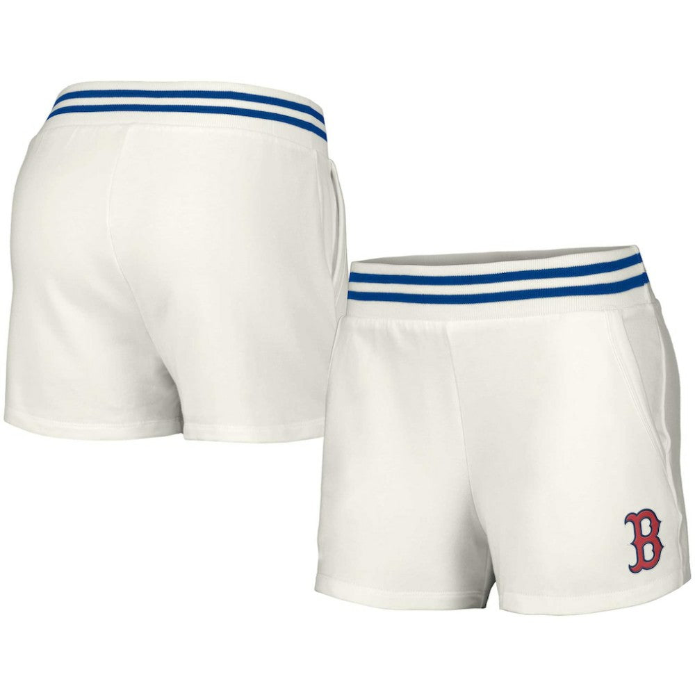 Boston Red Sox Lusso Women's Maeg Tri-Blend Pocket Shorts - MLB
