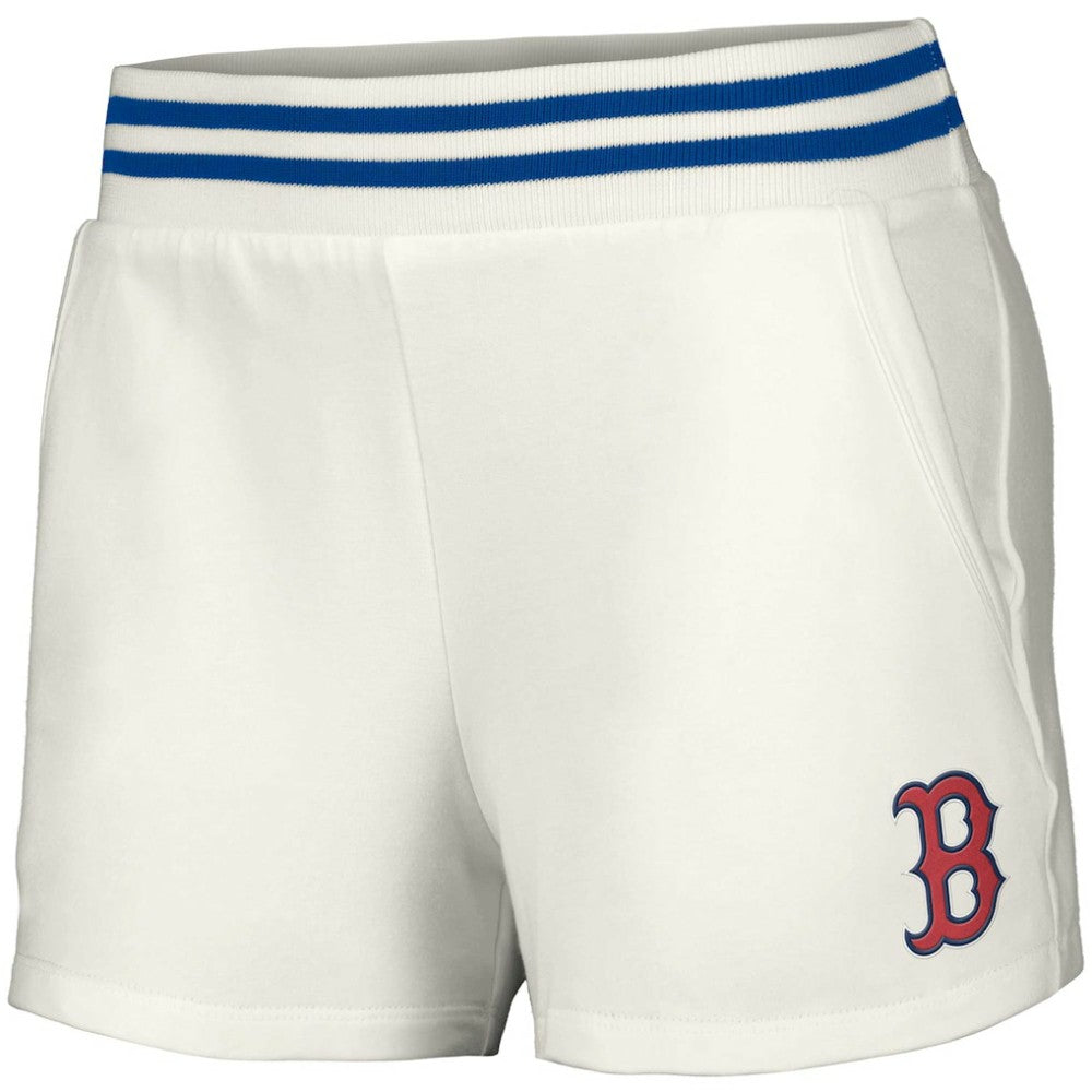 Boston Red Sox Lusso Women's Maeg Tri-Blend Pocket Shorts - MLB