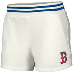 Boston Red Sox Lusso Women's Maeg Tri-Blend Pocket Shorts - MLB