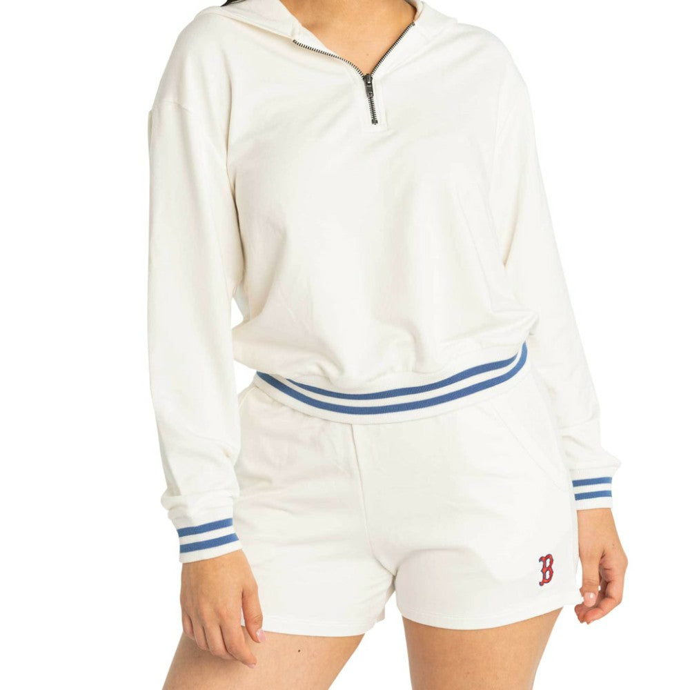 Boston Red Sox Lusso Women's Maeg Tri-Blend Pocket Shorts - MLB
