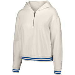 New York Yankees Lusso Women's Magnolia Tri-Blend Quarter-Zip Hoodie - MLB