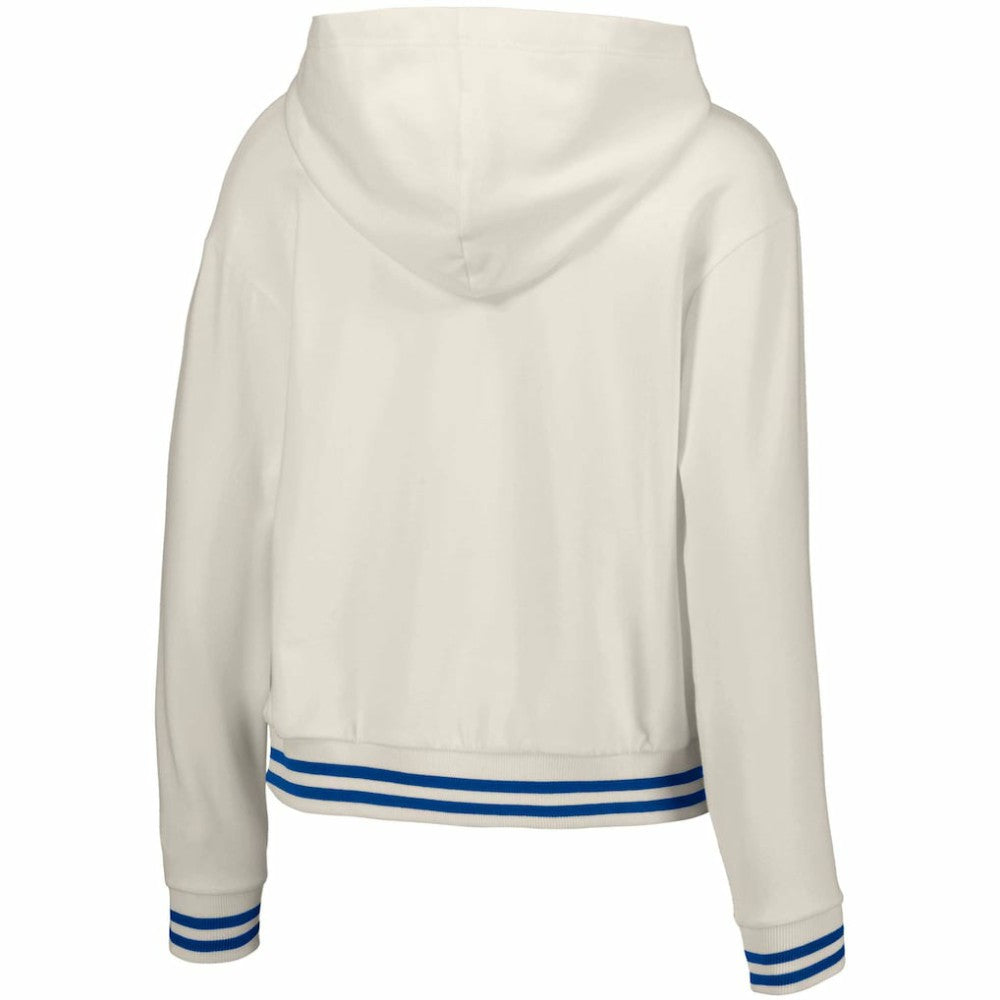 New York Yankees Lusso Women's Magnolia Tri-Blend Quarter-Zip Hoodie - MLB