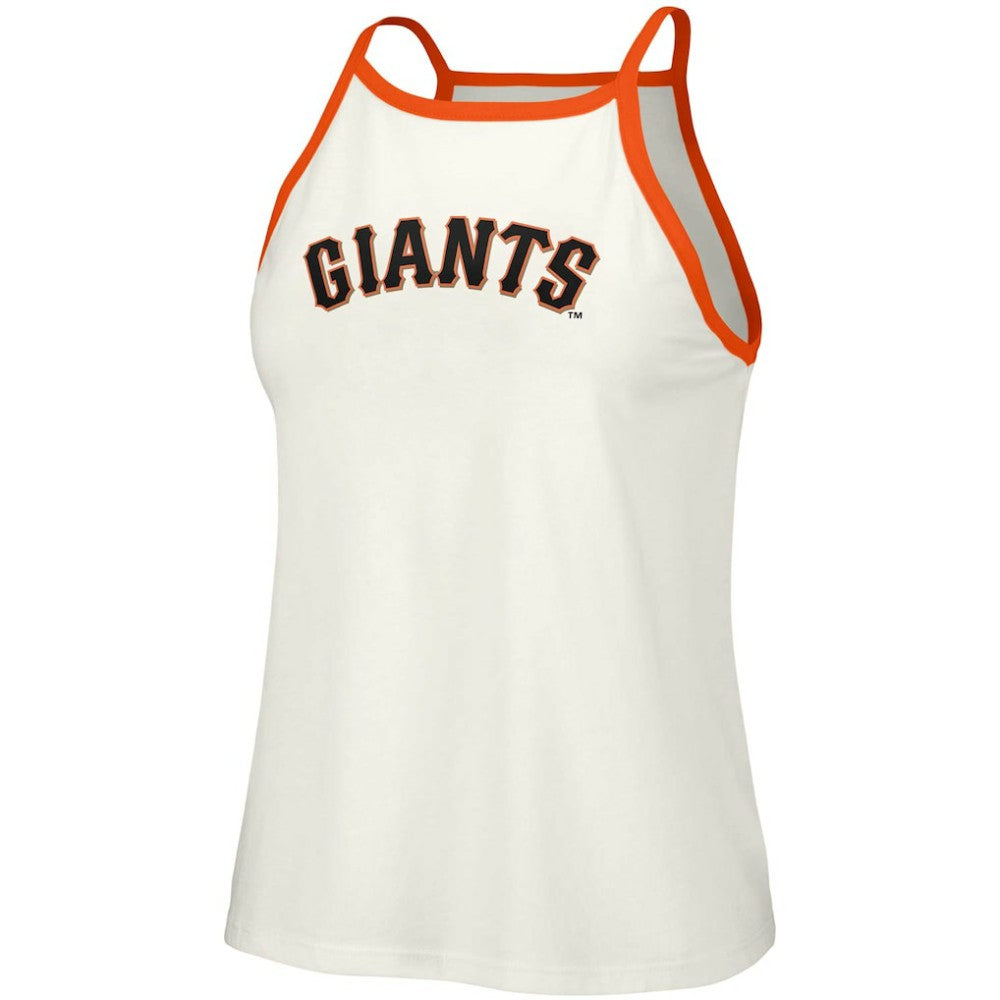 San Francisco Giants Lusso Women's Nadine Halter Tank Top - MLB