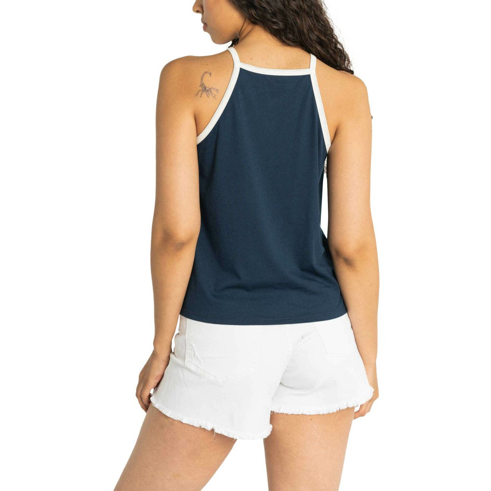 Houston Astros Lusso Women's Nadine Halter Tank Top - MLB