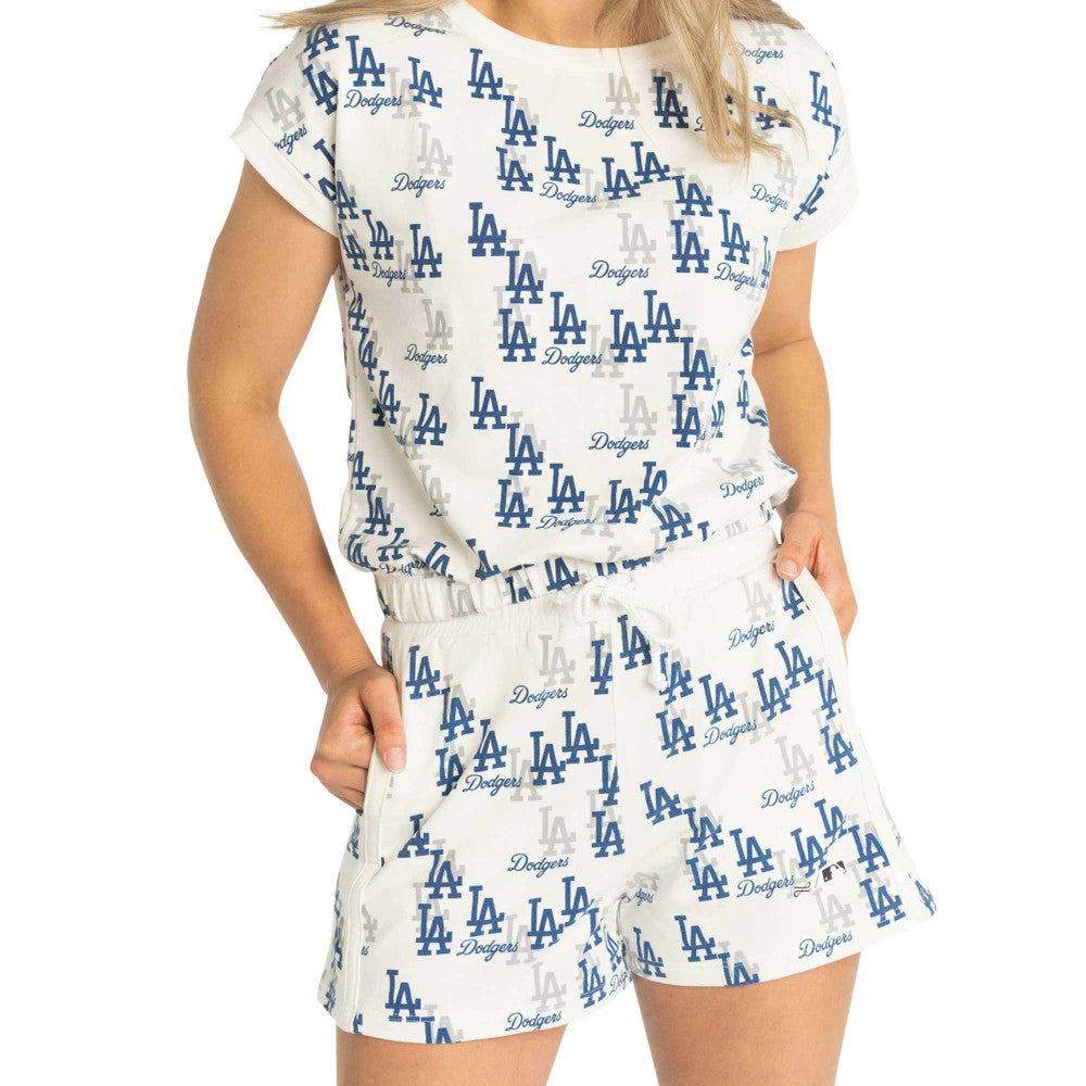 Los Angeles Dodgers Lusso Women's Marge Shorts - MLB
