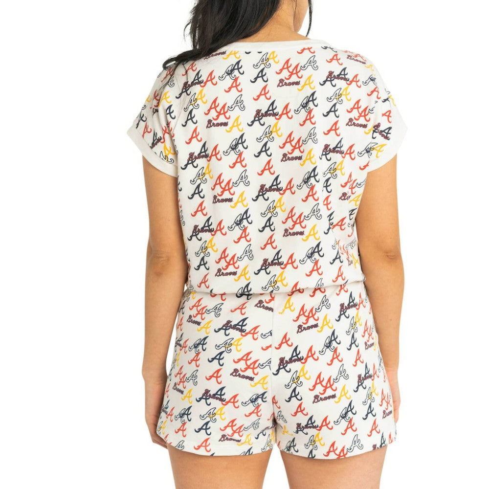 Atlanta Braves Lusso Women's Marge Shorts - MLB