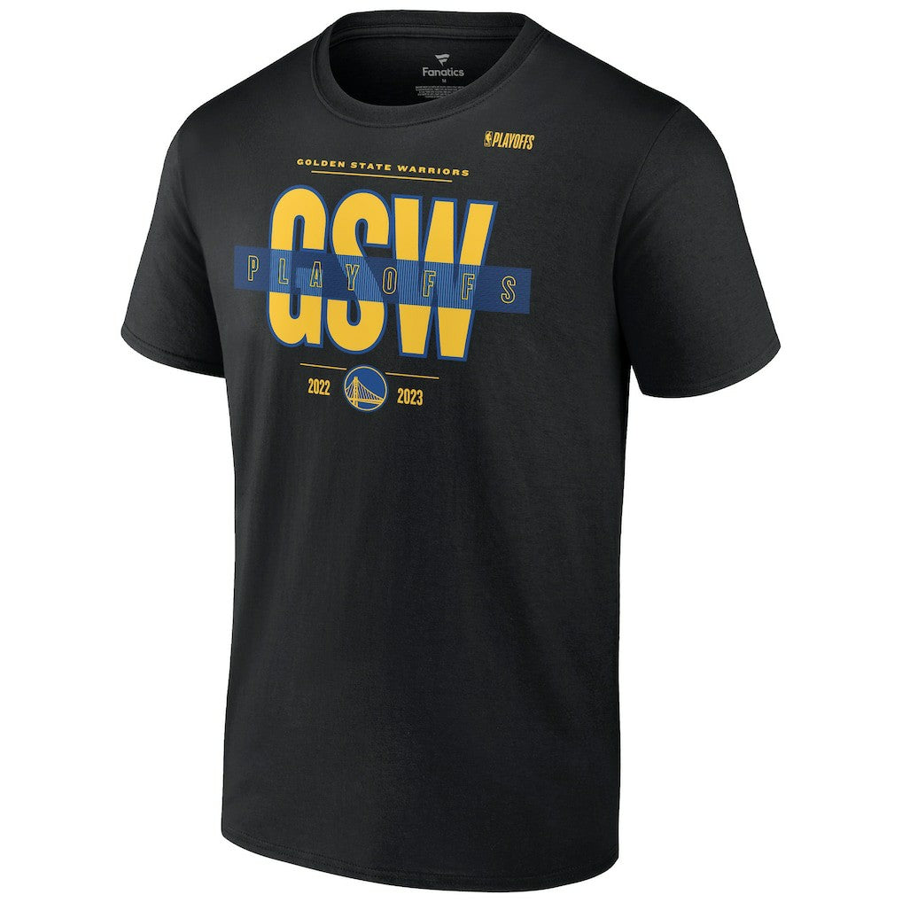 Golden State Warriors 2023 NBA Playoffs Jump Ball T-Shirt Black - NBA