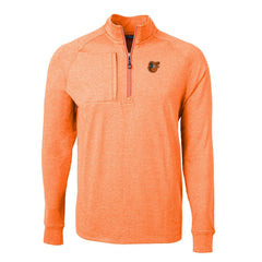Baltimore Orioles Cutter & Buck Adapt Eco Knit Stretch Recycled Quarter-Zip Pullover Top - MLB