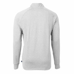 Cincinnati Reds Cutter & Buck Adapt Eco Knit Stretch Recycled Quarter-Zip Pullover Top - MLB