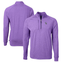 Colorado Rockies Cutter & Buck Adapt Eco Knit Stretch Recycled Quarter-Zip Pullover Top - MLB