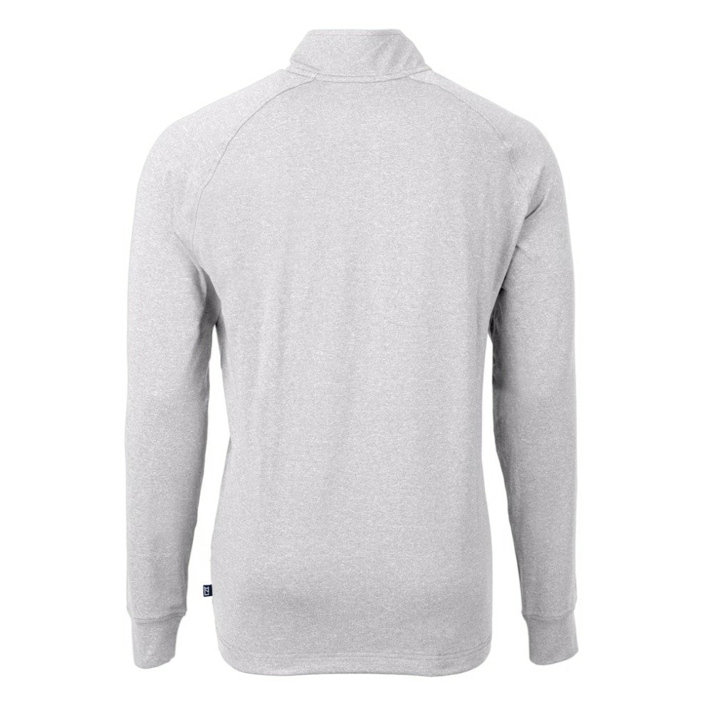 Los Angeles Dodgers Cutter & Buck Adapt Eco Knit Stretch Recycled Quarter-Zip Pullover Top - MLB
