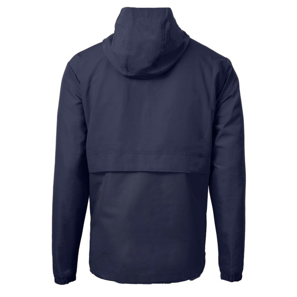 Detroit Tigers Cutter & Buck Charter Eco Recycled Half-Zip Anorak Jacket - MLB
