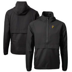 Pittsburgh Pirates Cutter & Buck Charter Eco Recycled Half-Zip Anorak Jacket - MLB