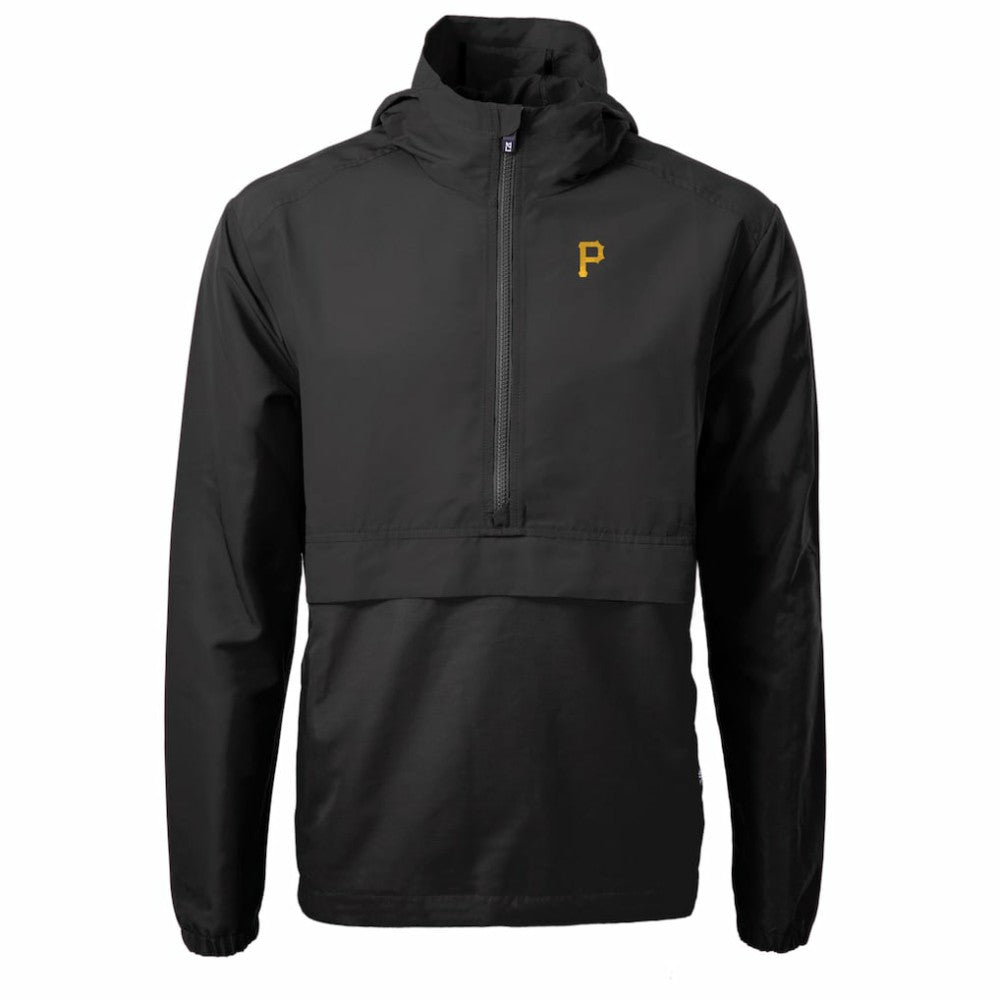 Pittsburgh Pirates Cutter & Buck Charter Eco Recycled Half-Zip Anorak Jacket - MLB
