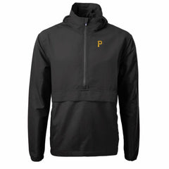 Pittsburgh Pirates Cutter & Buck Charter Eco Recycled Half-Zip Anorak Jacket - MLB