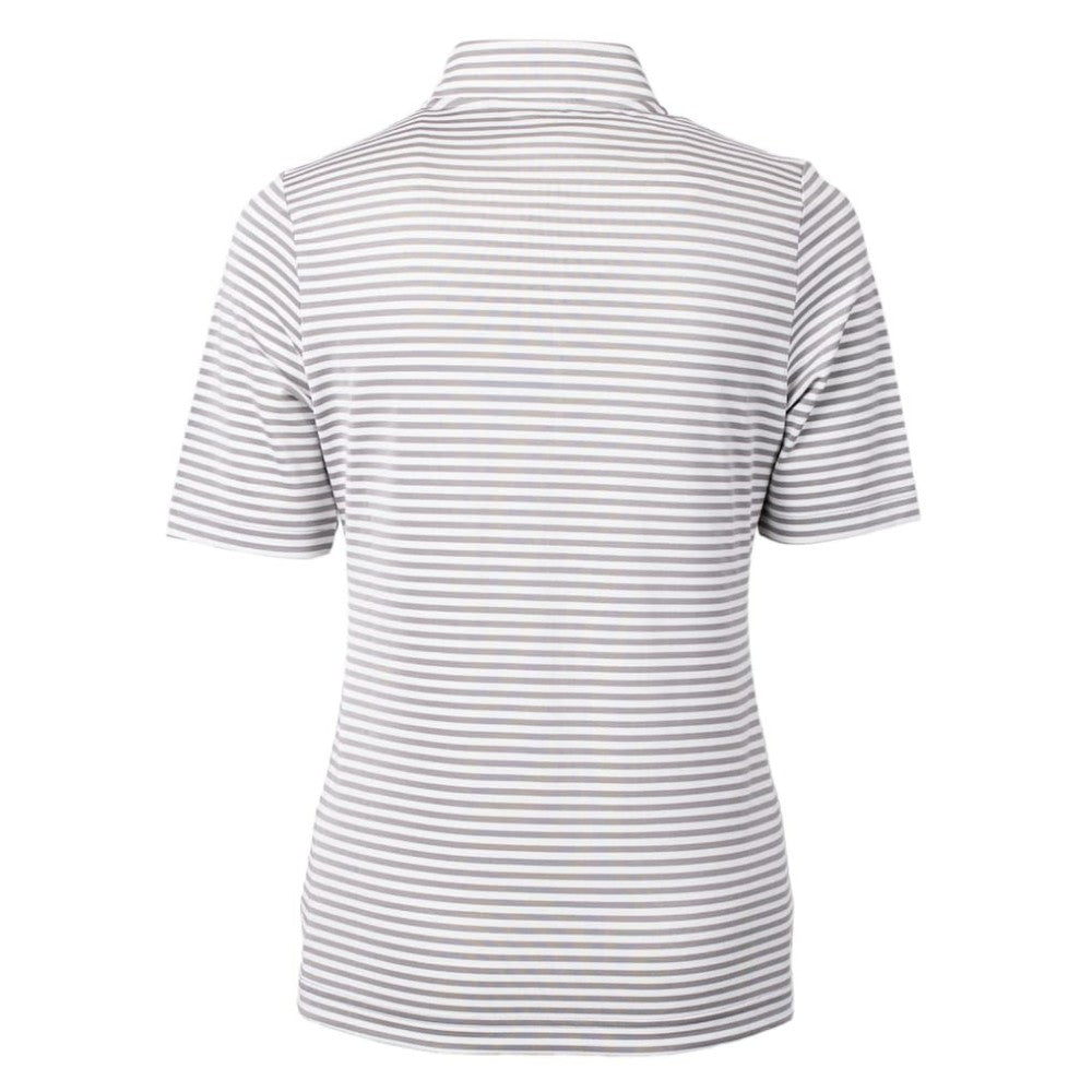 San Francisco Giants Cutter & Buck Women's Virtue Eco Pique Stripe Top - MLB