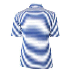 Texas Rangers Cutter & Buck Women's Virtue Eco Pique Stripe Top - MLB