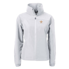 Houston Astros Cutter & Buck Women's Charter Eco Recycled Full-Zip Jacket - MLB