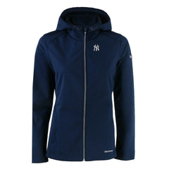 New York Yankees Cutter & Buck Women's Evoke Eco Softshell Recycled Full-Zip Jacket - MLB