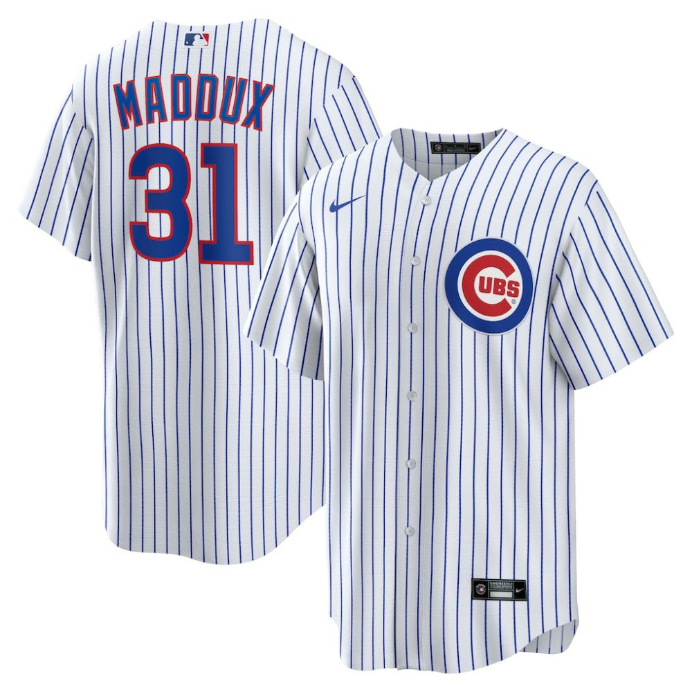 Greg Maddux Chicago Cubs Nike Home Retired Player Replica Jersey - MLB