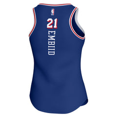 Joel Embiid Philadelphia 76ers Women's Fast Break Player Jersey Icon Edition Royal - NBA