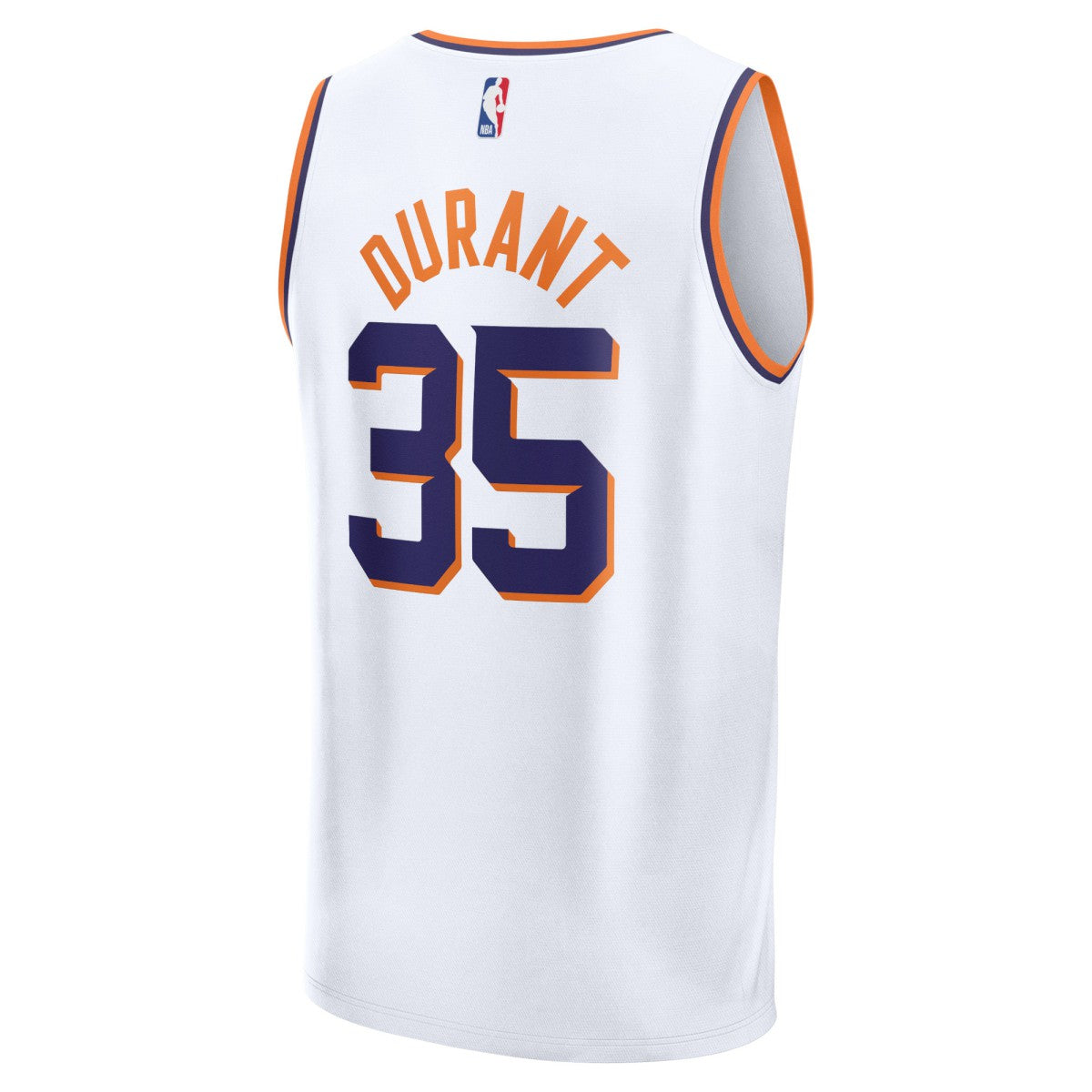 Kevin Durant Phoenix Suns Fast Break Replica Jersey Association Edition White - NBA