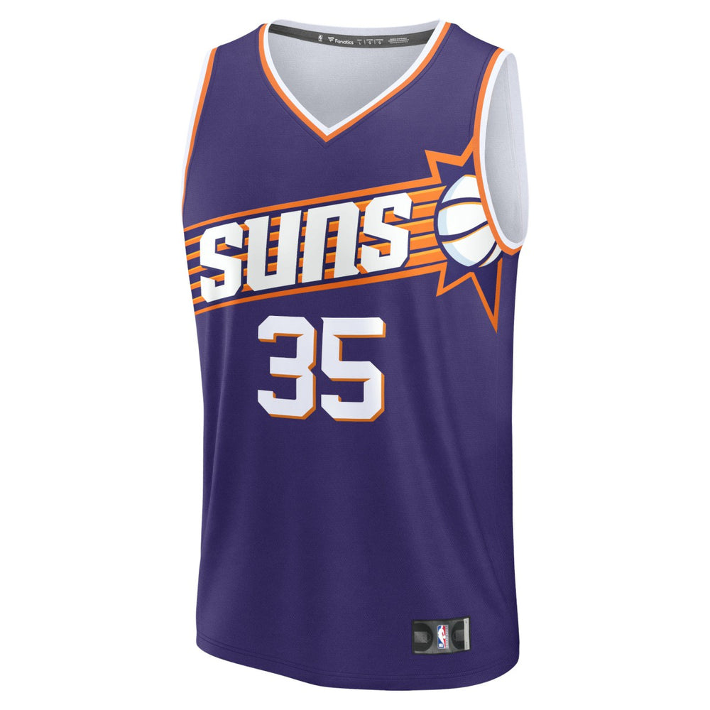 Kevin Durant Phoenix Suns Fast Break Replica Jersey Icon Edition Purple - NBA