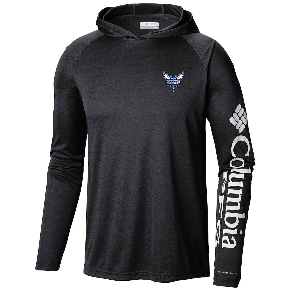 Charlotte Hornets Terminal Tackle Long Sleeve Hoodie T-Shirt Black - NBA