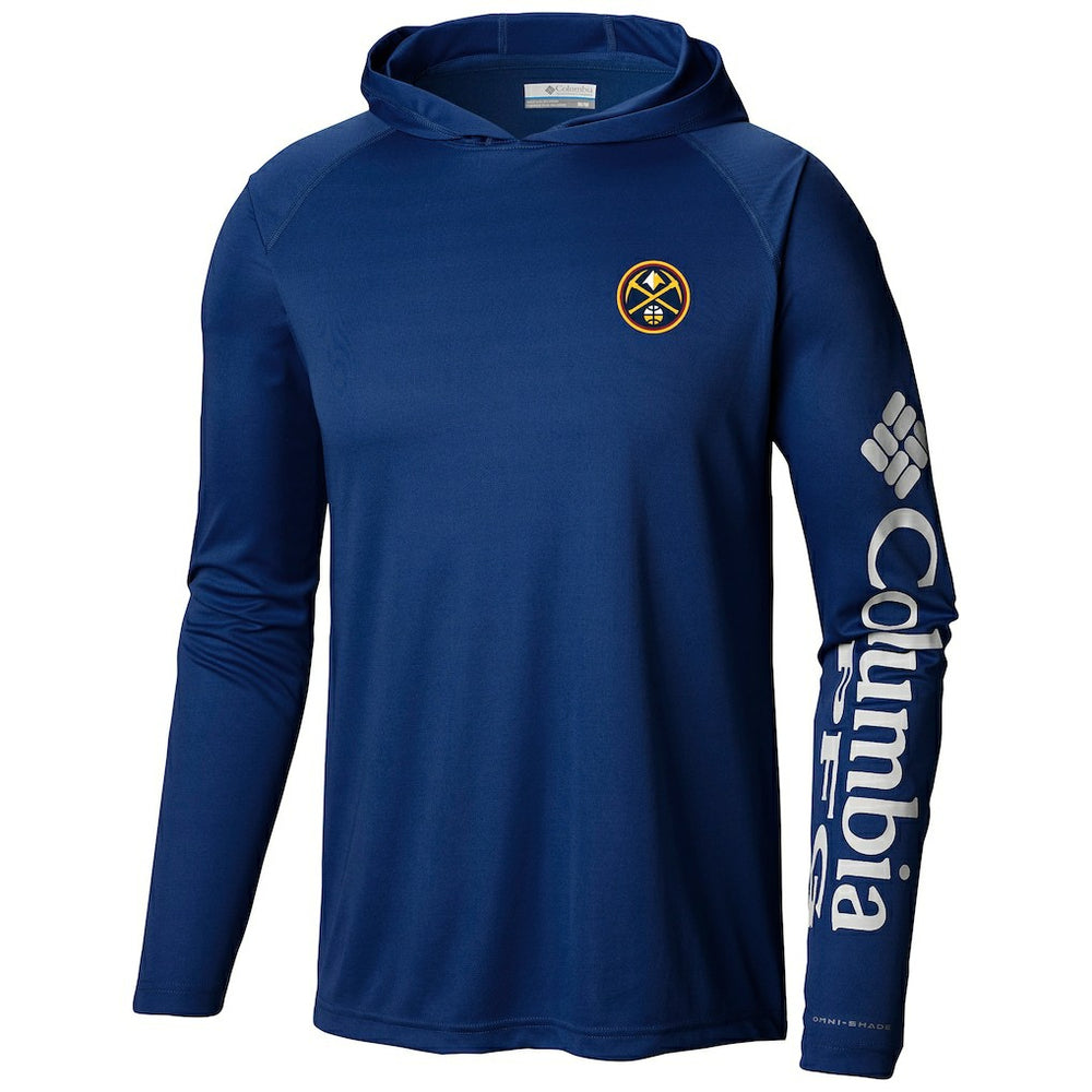 Denver Nuggets Terminal Tackle Long Sleeve Hoodie T-Shirt Navy - NBA