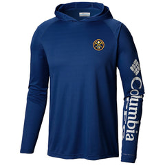 Denver Nuggets Terminal Tackle Long Sleeve Hoodie T-Shirt Navy - NBA