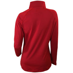 Detroit Pistons Women's Omni-Wick Outward Nine Quarter-Zip Pullover Top Red - NBA