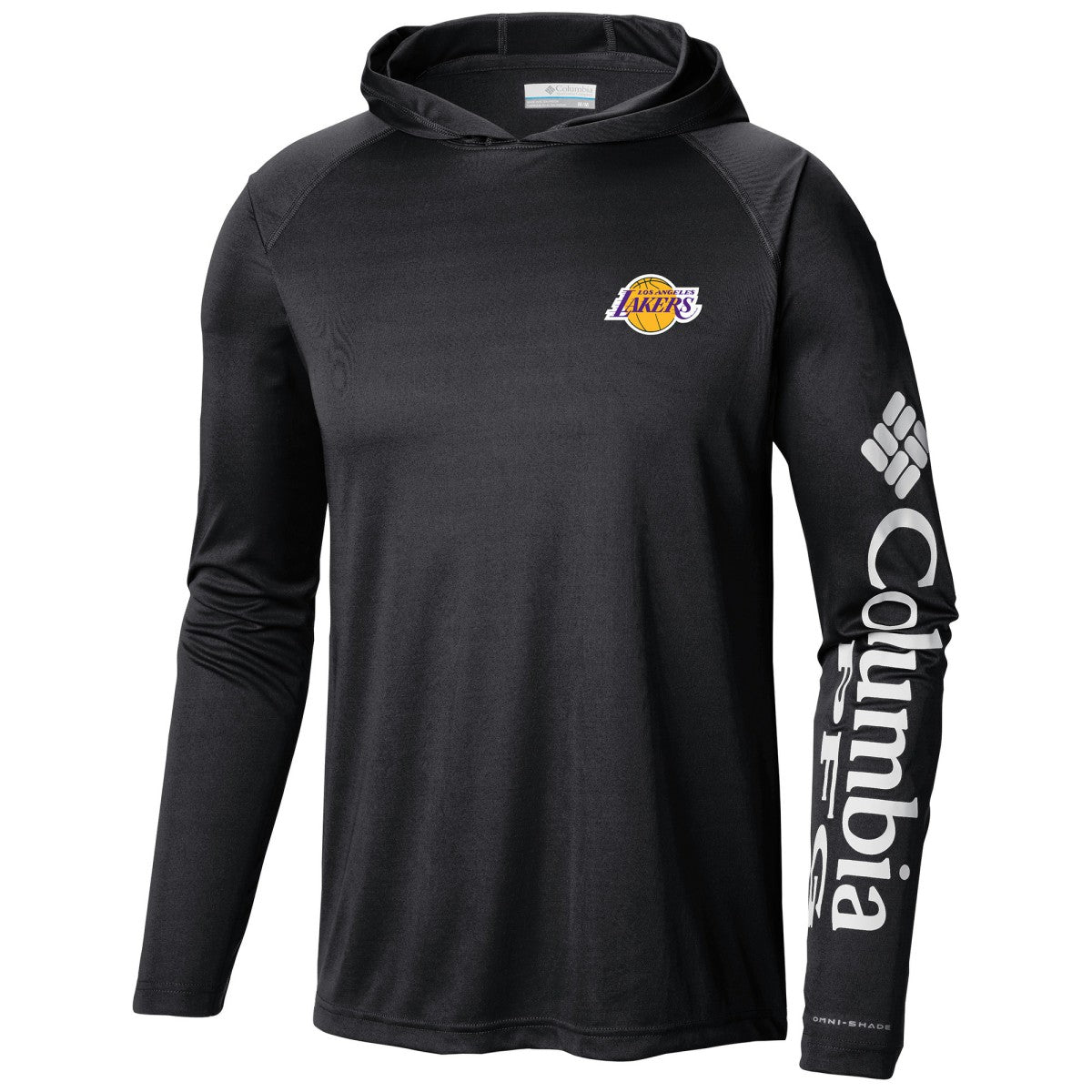 Los Angeles Lakers Terminal Tackle Long Sleeve Hoodie T-Shirt Black - NBA