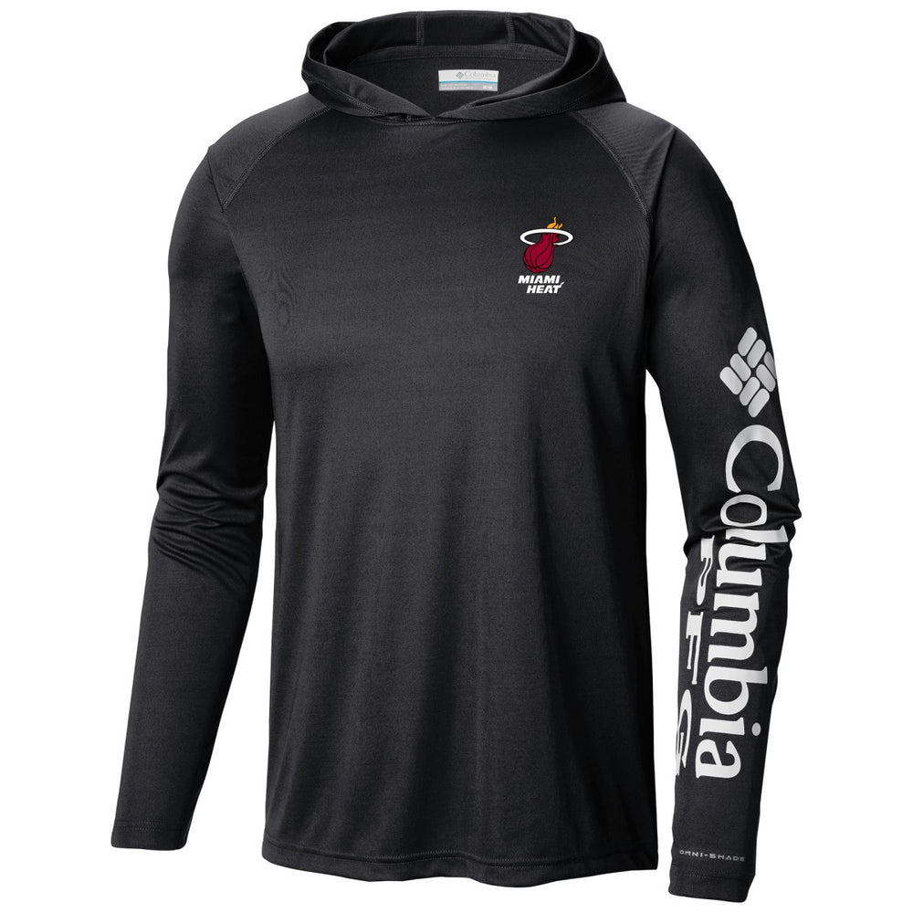 Miami Heat Terminal Tackle Long Sleeve Hoodie T-Shirt Black - NBA