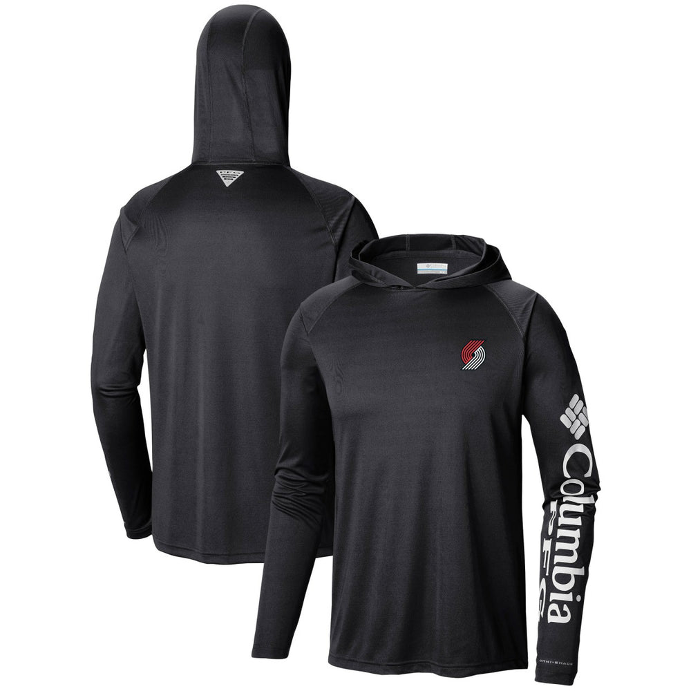 Portland Trail Blazers Terminal Tackle Long Sleeve Hoodie T-Shirt Black - NBA