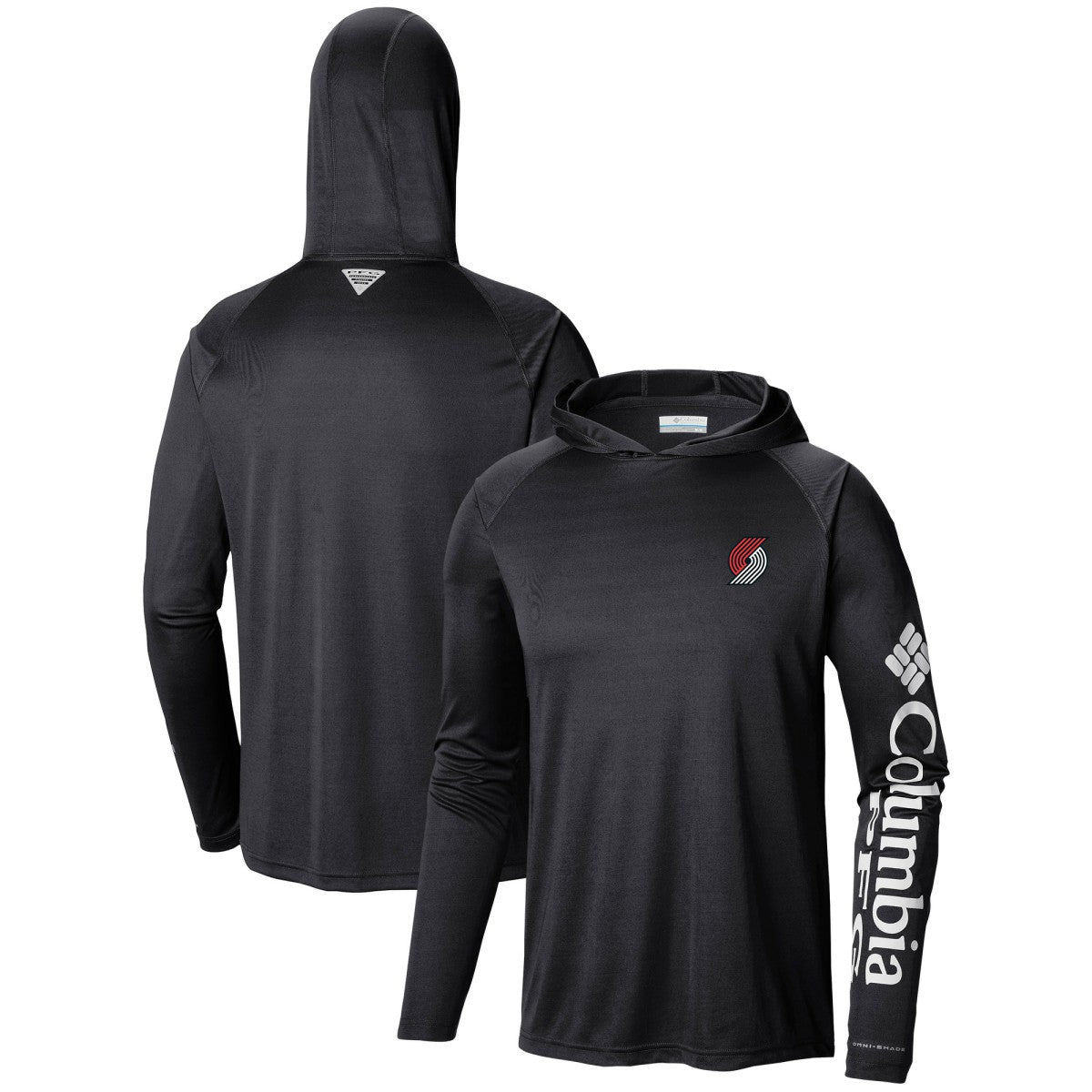 Portland Trail Blazers Terminal Tackle Long Sleeve Hoodie T-Shirt Black - NBA