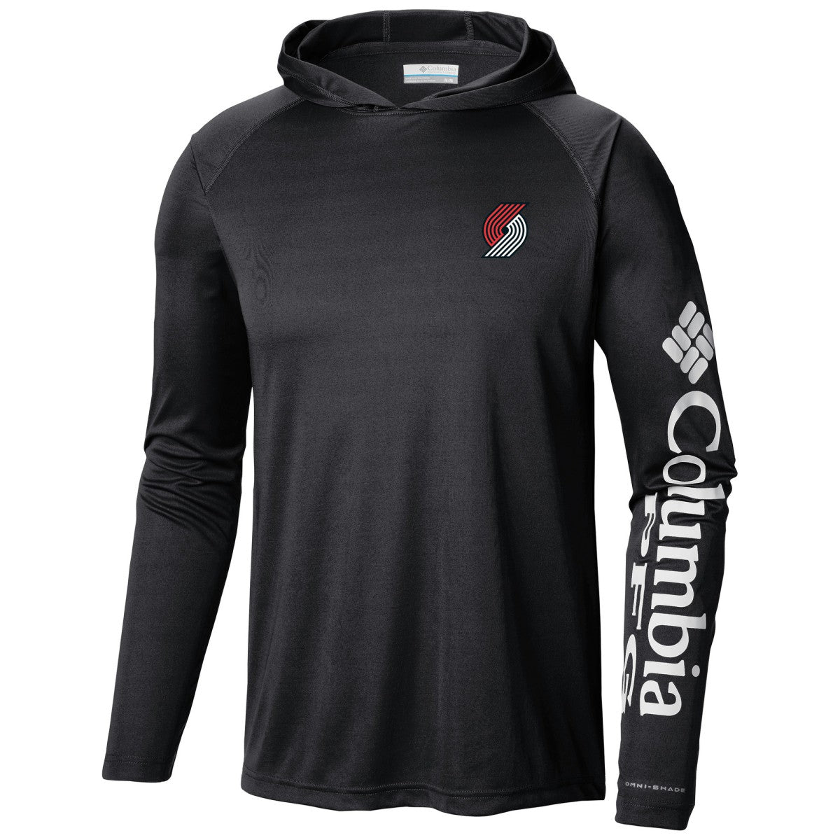 Portland Trail Blazers Terminal Tackle Long Sleeve Hoodie T-Shirt Black - NBA