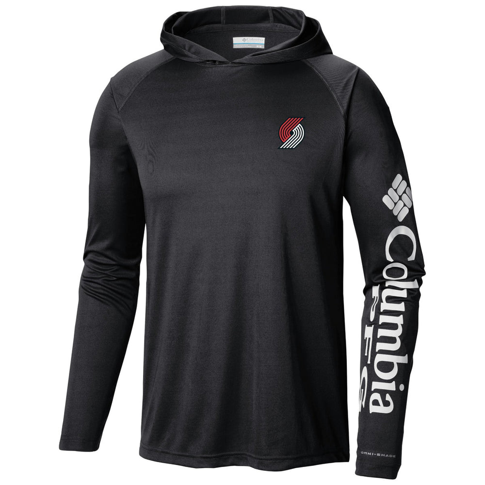 Portland Trail Blazers Terminal Tackle Long Sleeve Hoodie T-Shirt Black - NBA