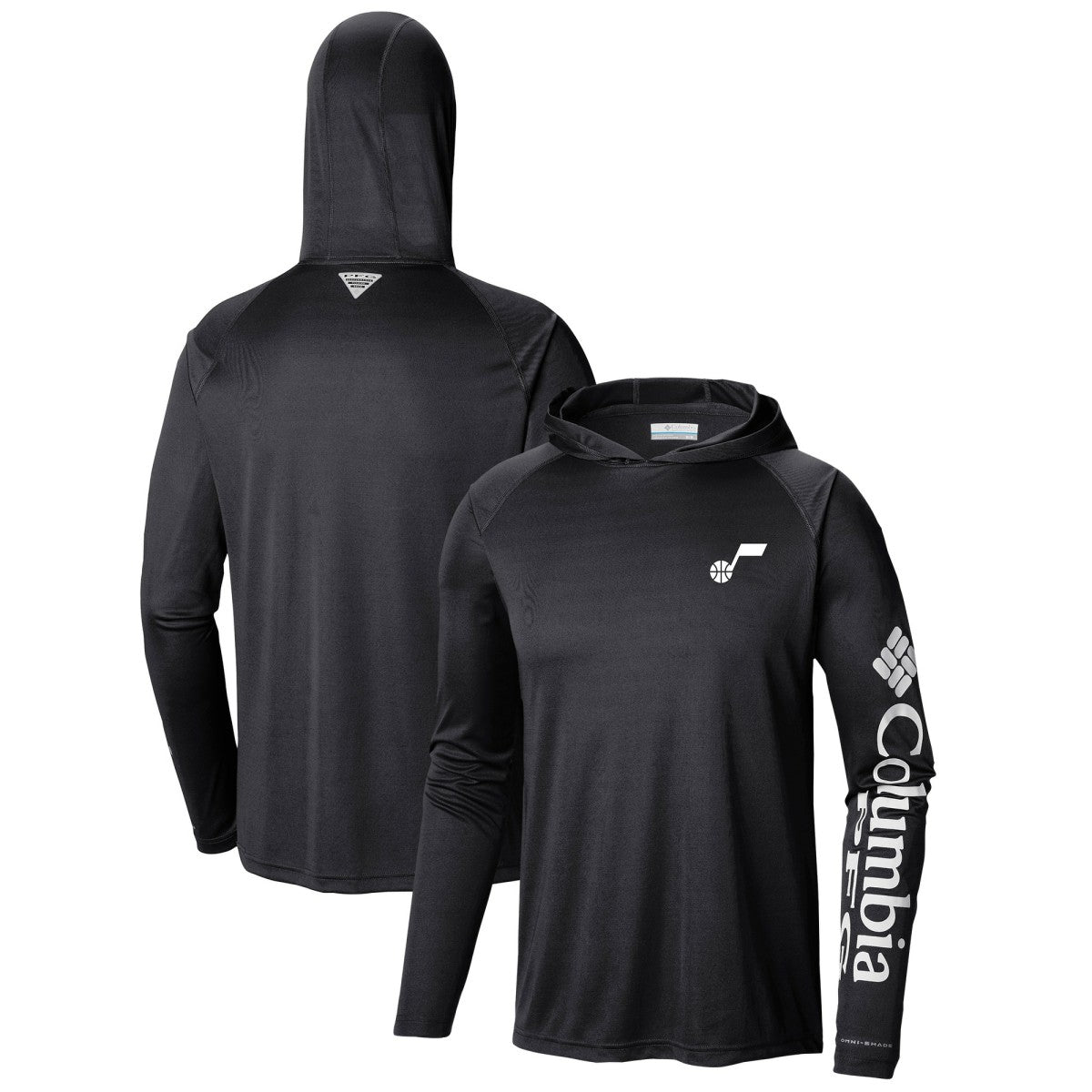 Utah Jazz Terminal Tackle Long Sleeve Hoodie T-Shirt Black - NBA