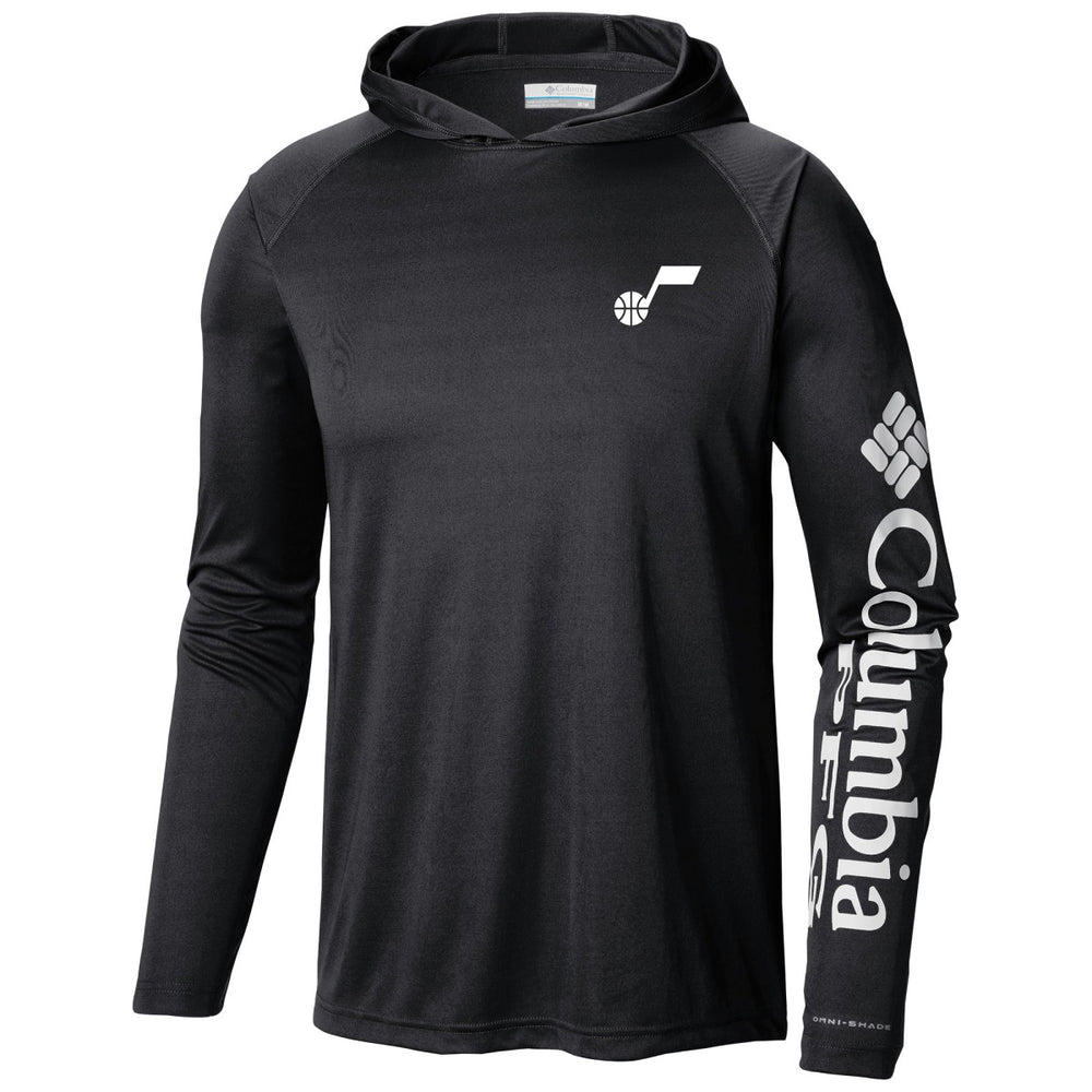 Utah Jazz Terminal Tackle Long Sleeve Hoodie T-Shirt Black - NBA
