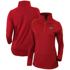 New Orleans Pelicans Women's Omni-Wick Outward Nine Quarter-Zip Pullover Top Red - NBA