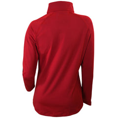 New Orleans Pelicans Women's Omni-Wick Outward Nine Quarter-Zip Pullover Top Red - NBA