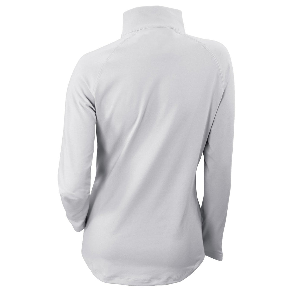 San Antonio Spurs Women's Omni-Wick Outward Nine Quarter-Zip Pullover Top White - NBA