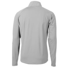 Pittsburgh Steelers Cutter & Buck Helmet Adapt Eco Knit Hybrid Recycled Quarter-Zip Pullover Top Silver | NFL
