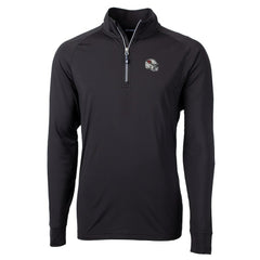 Arizona Cardinals Cutter & Buck Helmet Adapt Eco Knit Stretch Recycled Quarter-Zip Pullover Top Black | NFL