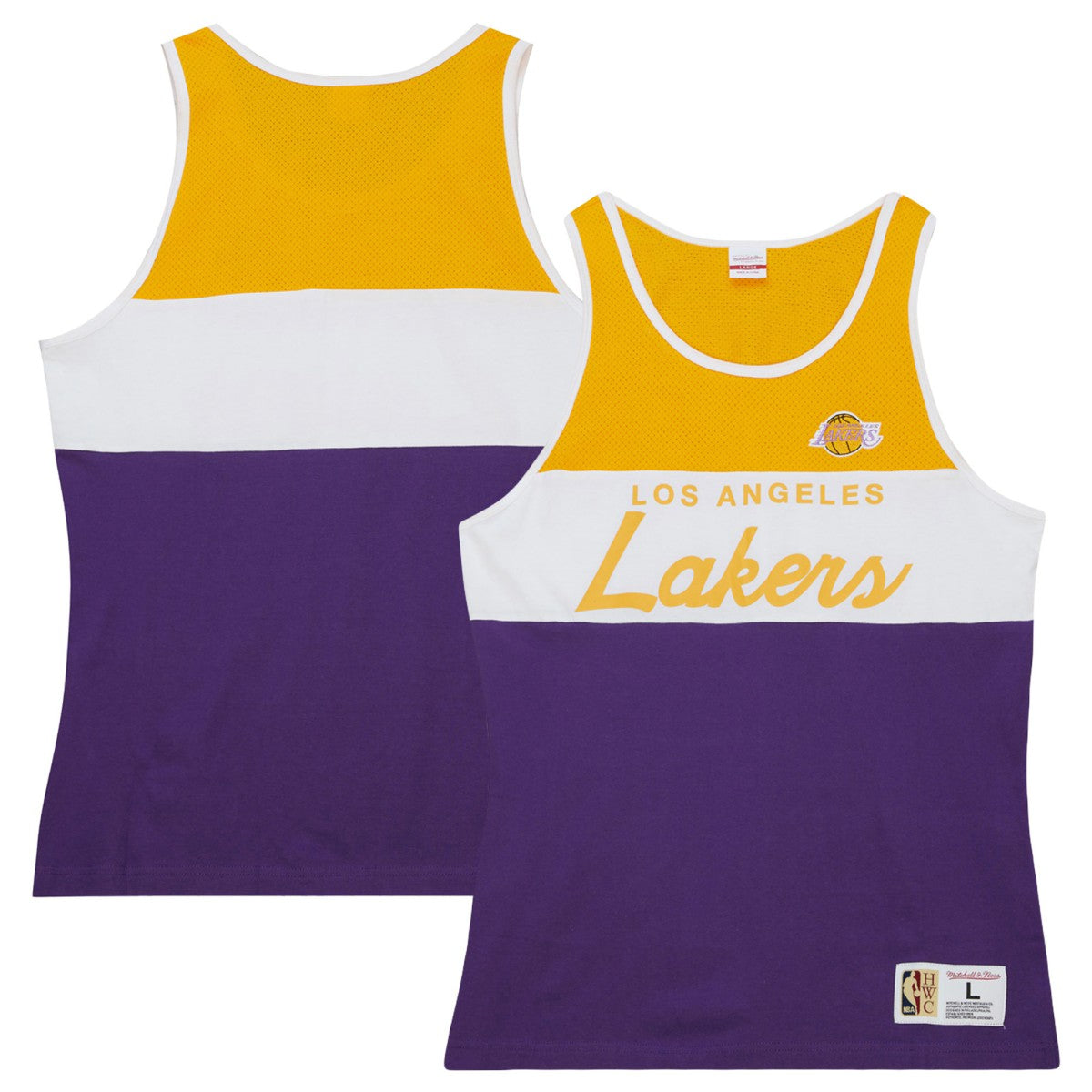 Los Angeles Lakers Special Script Tank Top Purple - NBA