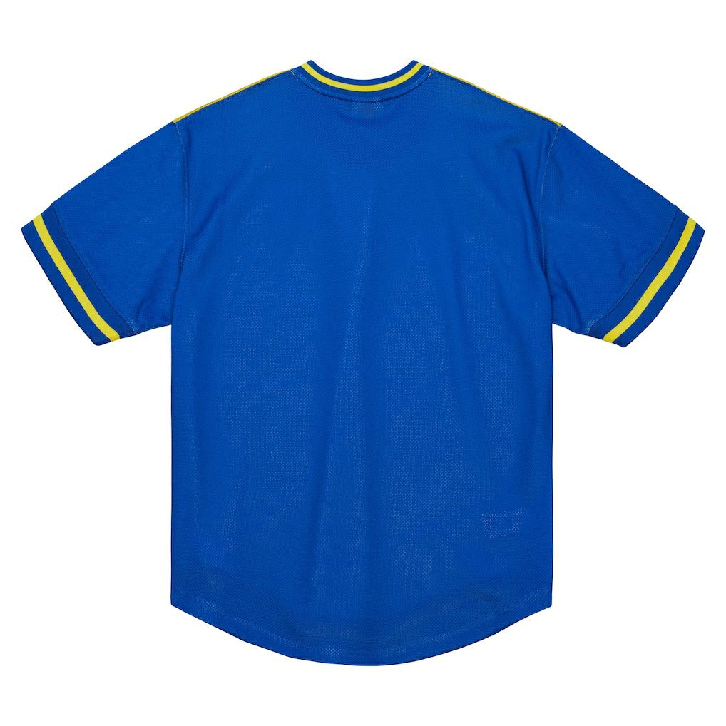 Golden State Warriors Jumbotron 3.0 Mesh V-Neck T-Shirt Gold - NBA