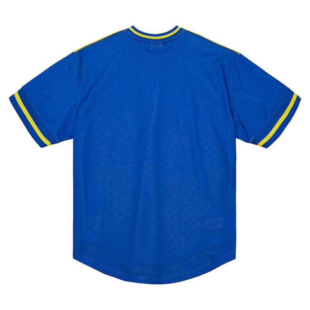 Golden State Warriors Jumbotron 3.0 Mesh V-Neck T-Shirt Gold - NBA