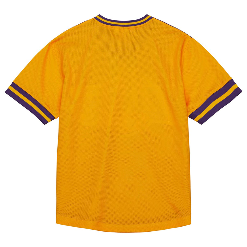 Los Angeles Lakers Jumbotron 3.0 Mesh V-Neck T-Shirt Purple - NBA